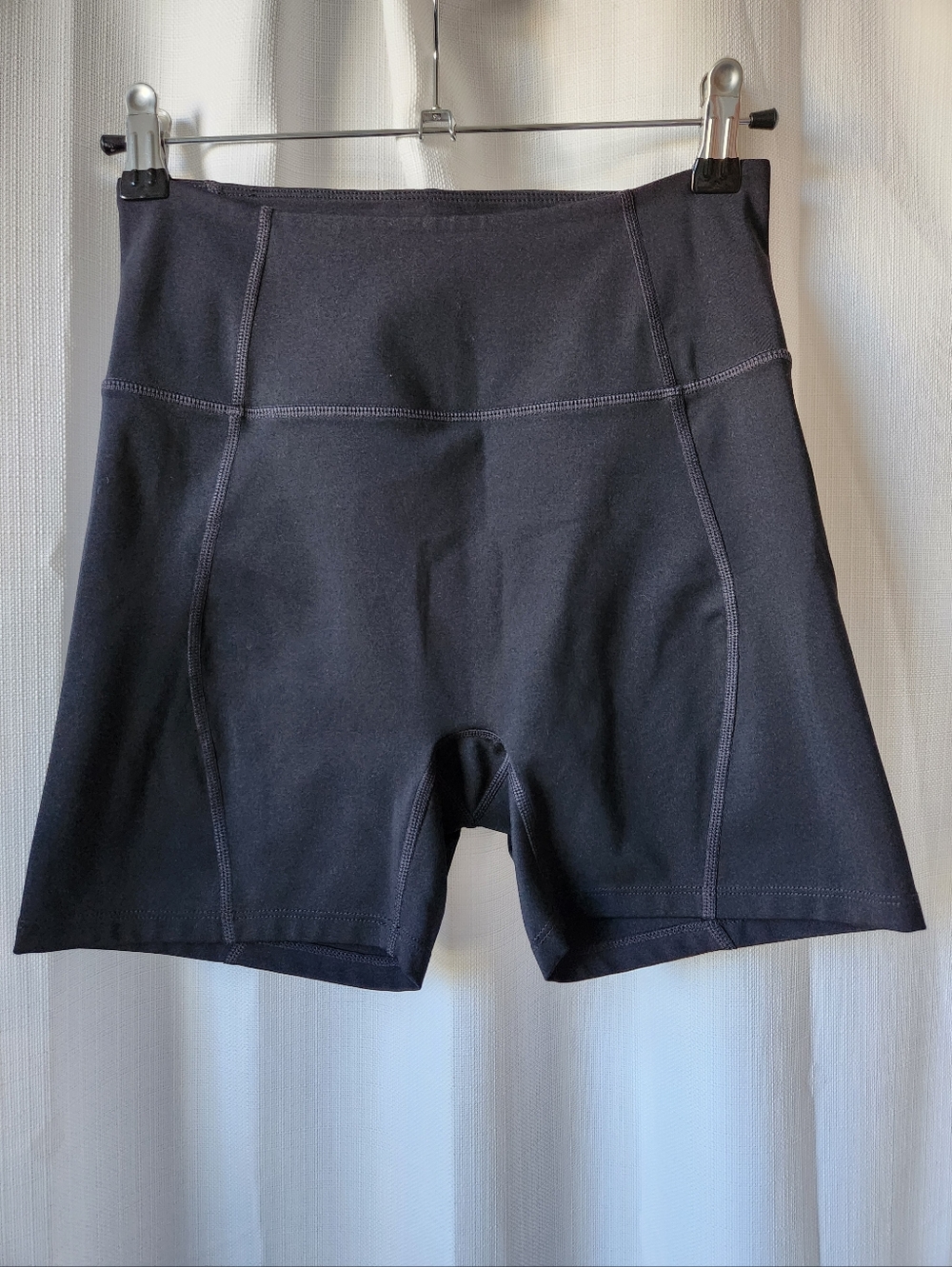 Girlfriend Collective High-Waist Black Women's Active Running Bike Shorts Size S